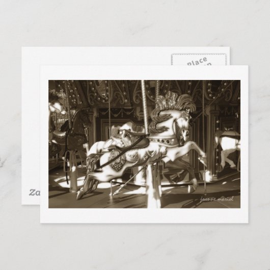 Carrousel 14 Briefkaart (Voorkant / Achterkant)