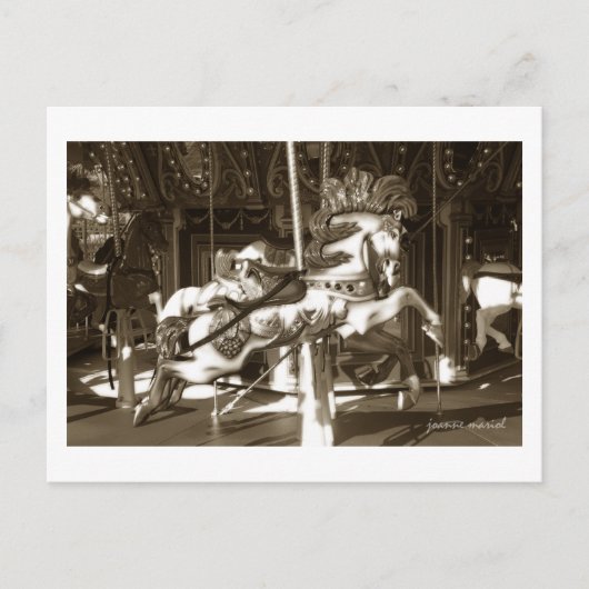 Carrousel 14 Briefkaart (Voorkant)