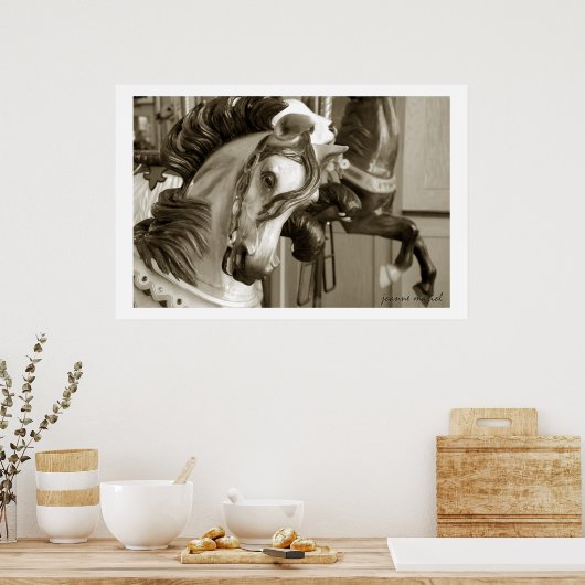 Carrousel 40 Poster afdrukken (Keuken)
