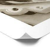 Carrousel 40 Poster afdrukken (Hoek)