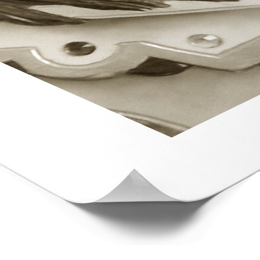 Carrousel 40 Poster afdrukken (Hoek)