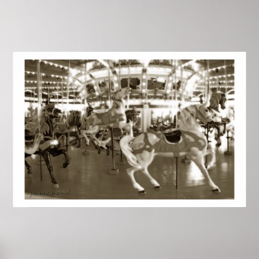 Carrousel 44 Poster afdrukken (Voorkant)