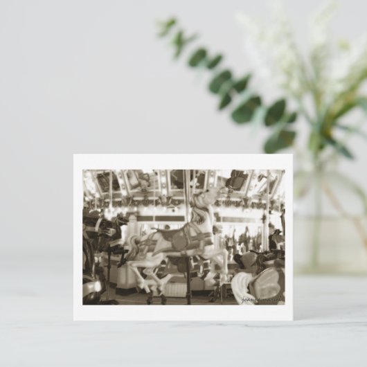 Carrousel 46 Briefkaart (Staand voorkant)