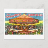  Carrousel Advertentie Briefkaart (Voorkant)