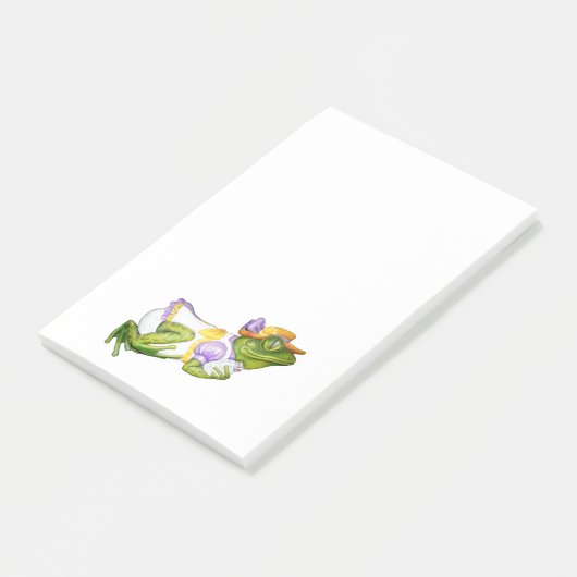 Carrousel Animal Frog Foto's Post-it® Notes (Schuin)