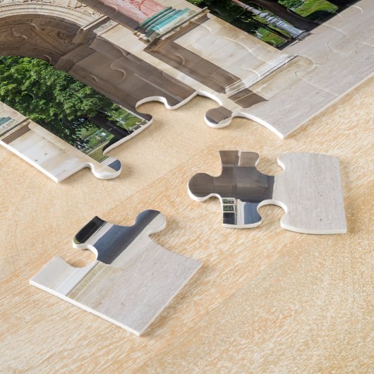 Carrousel Arch of Triumph in Parijs, Frankrijk Legpuzzel (Zijkant)