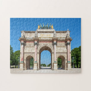 Carrousel Arch of Triumph in Parijs, Frankrijk Legpuzzel