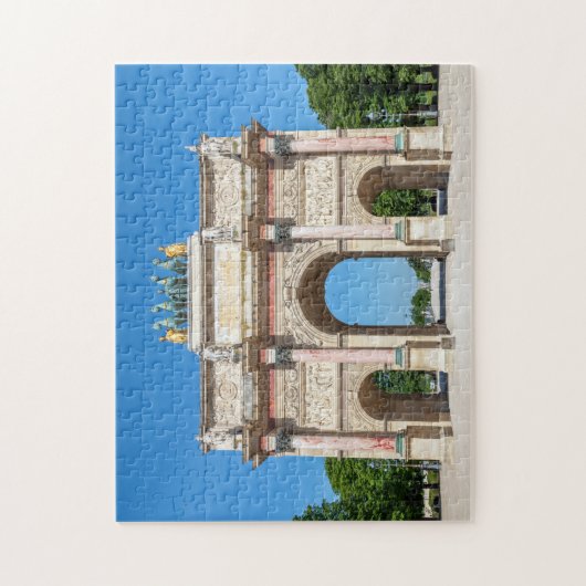 Carrousel Arch of Triumph in Parijs, Frankrijk Legpuzzel (Verticaal)