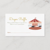 Carrousel Baby Diaper Raffle Enclosure Kaart (Voorkant)