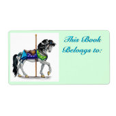 Carrousel Boek Bord Label (Voorkant)