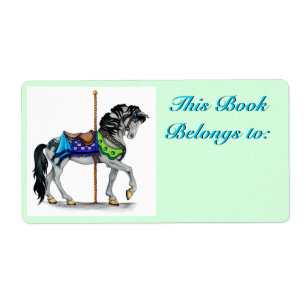 Carrousel Boek Bord Label