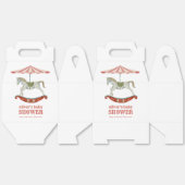 Carrousel Carnaval Baby shower Bedankdoosjes (Ongevouwen)
