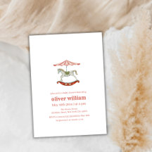  Carrousel Carnaval Circus Baby shower