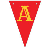 Carrousel Circus Carnaval Happy Birthday Banner (Derde vlag)