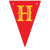 Carrousel Circus Carnaval Happy Birthday Banner (Tweede vlag)