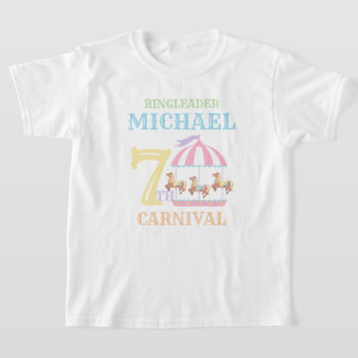 Carrousel Circus Carnaval Shirt Pastel
