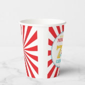 Carrousel Circus Carnaval Verjaardagsfeest Papiere Papieren Bekers (Rechts)