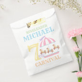 Carrousel Circus Carnaval Verjaardagsfeestje Favor Bedankzakje (Gezegeld)