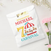 Carrousel Circus Carnaval Verjaardagsfeestje Favor Bedankzakje (Gezegeld)
