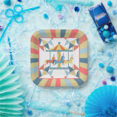 Carrousel Circus Verjaardag Borden Papieren Bordje (Feest)