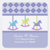 Carrousel Collectie Adres Stickers (Voorkant)