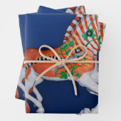 Carrousel Dier Quagga Zebra Fotopakpapier Inpakpapier Vel (In situ)