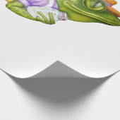 Carrousel Dierenkikker Foto Cadeaupapier (Hoek)