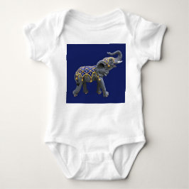 Carrousel Dierlijke Olifant Foto Baby Shirt