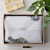 Carrousel Dierlijke Olifant Fotobriefpapier Tissuepapier (Geschenk)