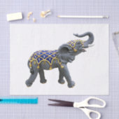 Carrousel Dierlijke Olifant Fotobriefpapier Tissuepapier (Craft)