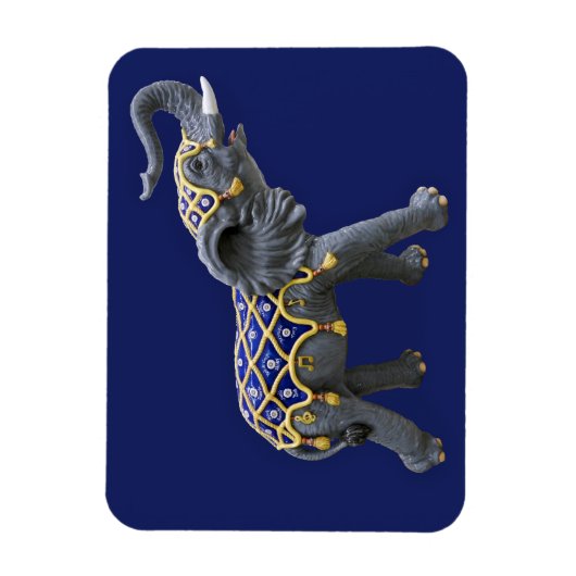 Carrousel Dierlijke Olifant Fotomagneet Magneet (Verticaal)