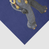 Carrousel Dierlijke Olifant Fotoweefsel Papier (Detail)