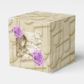 Carrousel Dreams  Music & Rozen Favor Box Bedankdoosjes (Voorkant Zijde)