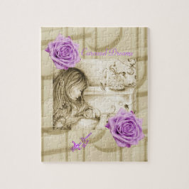 Carrousel Dreams Paars Roos Foto Puzzle Legpuzzel