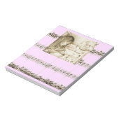 Carrousel Dreams  Roze  Music Notitieblok (Linkerzijde)