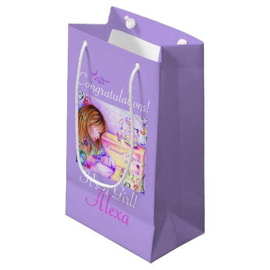 Carrousel Dreams  Small Gift Bag Klein Cadeauzakje (Voorkant Gekanteld)