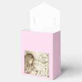 Carrousel Dreams Stijl Roze Favor Box Bedankdoosjes (Geopend)