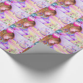 Carrousel Dreams Valentijnsdag Wrapping Paper Cadeaupapier (Hoek)