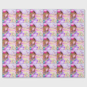Carrousel Dreams Valentijnsdag Wrapping Paper Cadeaupapier (Vlak)