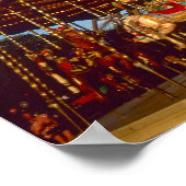 Carrousel, Eiffel Tower, Parijs, Frankrijk Poster (Hoek)