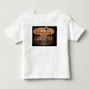Carrousel gedrukt op T-shirts