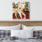Carrousel Horse Canvas Afdrukken (Insitu (Slaapkamer))