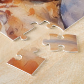 Carrousel Horse Head Art Puzzel (Zijkant)