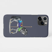 Carrousel Horse Hoesje-Mate iPhone Case iPhone Hoesje (Achterkant horizontaal)
