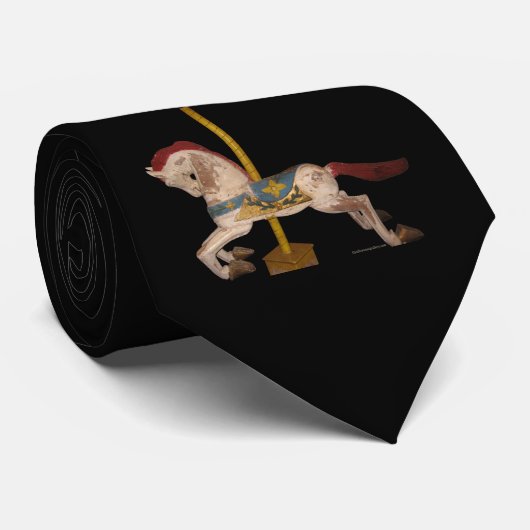 Carrousel Horse Stropdas (Opgerold)