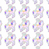 Carrousel Horse (vel) contour sticker (Voorkant)