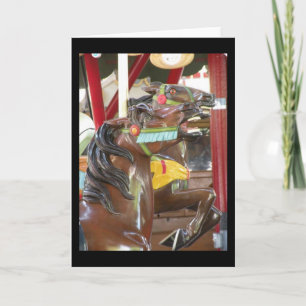 Carrousel Horse Wenskaart Kaart