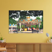 Carrousel in de Tuileries, Parijs, Frankrijk Canvas Afdruk (Insitu (Woonkamer))