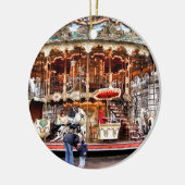 Carrousel in Montmartre Keramisch Ornament (Links)