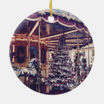 carrousel kerstversiering